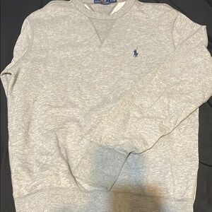 Polo by Ralph Lauren Gray Crewneck Sweater